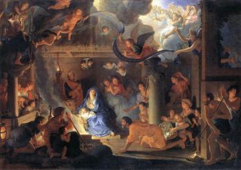 Charles Le Brun : Adoration of the Shepherds